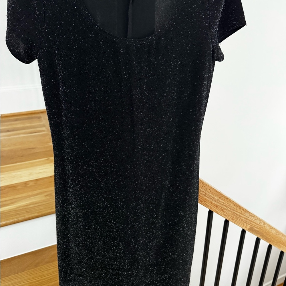 Black Women's Dress With Sparkle